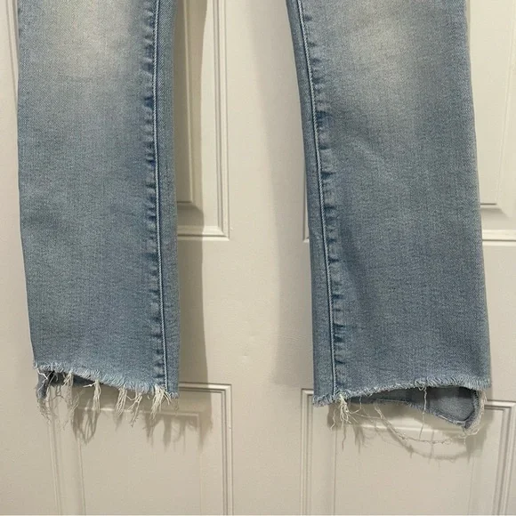 MOTHER The Insider Crop Step FrayJeans In LIMITED EDITION Size 26